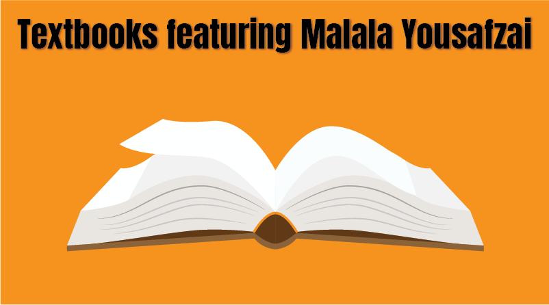 Textbooks featuring Malala Yousafzai