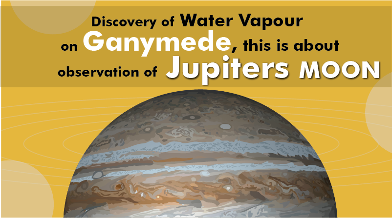 Discovery of Water Vapour on Ganymede