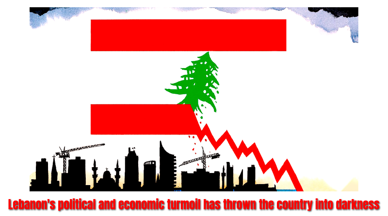 Lebanon’s political and economic turmoil has thrown the country into darkness.