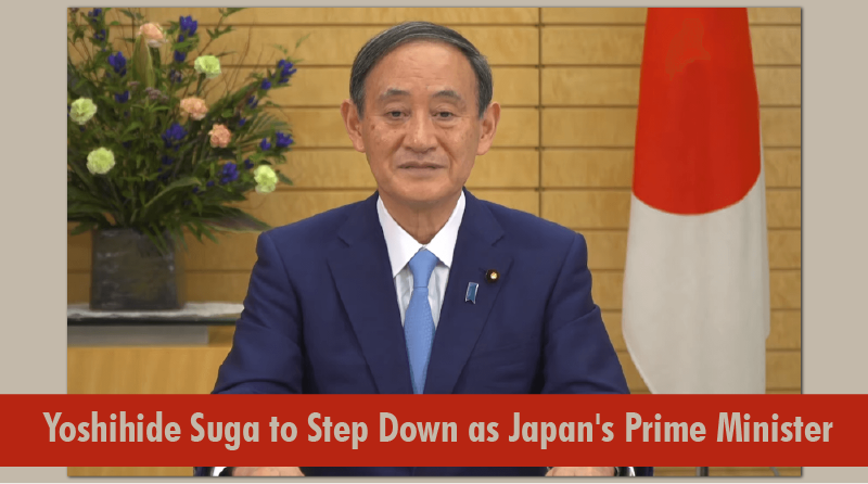 Yoshihide Suga to Step Down as Japan's Prime Minister